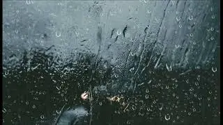 Gök gürültülü sağanak yağmur 1 saat videolu | (ASMR) REAL thunder rain video