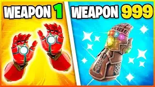 Fortnite - Final Chaos Gun Game Oneshot Gameplay (Creative Map)