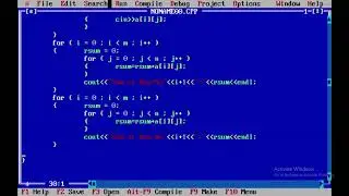 C++ Program to find the Row Sum & Column Sum of a Matrix