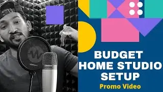 Budget Home Studio Setup Videos - Promo Video #Youtube #Shorts