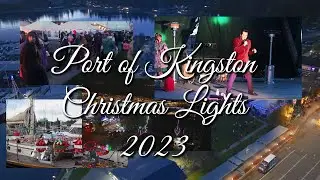 Port of Kingston Christmas Lights 2023 (Full Video)