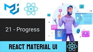 Progress Circle and Line React Material UI Tutorials