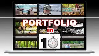 EEN WEBSITE met je FOTO PORTFOLIO maken in SLECHTS 10 MINUTEN in ADOBE PORTFOLIO - tutorial