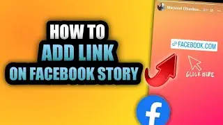 HOW TO ADD LINK ON FACEBOOK STORY #howto #facebookstory #addlinks #facebook
