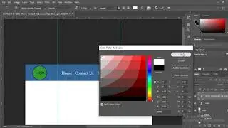 How to create Header and Footer using Photoshop