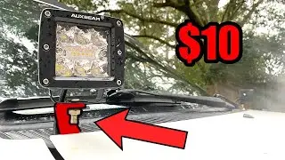 How to Make Your Own  Ditch light Brackets!!