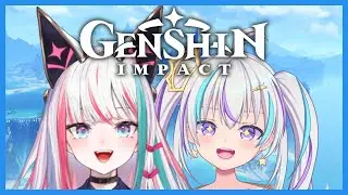 GENSHIN IMPACT COLLAB! Exploring the world of Teyvat with 