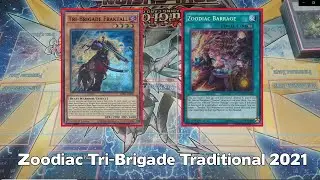 Yu-Gi-Oh! Zoodiac Tri-Brigade 1st Place Deck Profile! Traditional Format Oct 2021