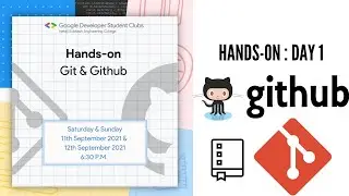 Hands-on Git and GitHub:  Day 1