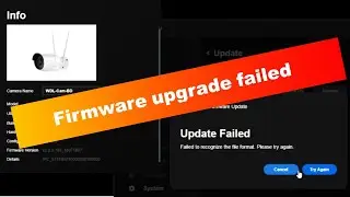 The firmware on this Reolink camera is too old!
