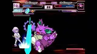 MUGEN Battle: Neptune (me) vs Nidoking