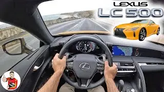 The 2023 Lexus LC500 Coupe's V8 Soundtrack is Worth Every Penny (POV Drive Review)
