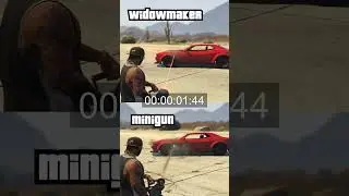 GTA 5 - WIDOWMAKER VS MINIGUN 2024 
