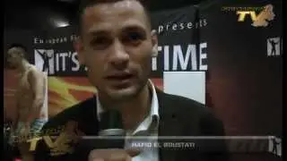 Hafid El Boustati interview It's Showtime 57 & 58 Brussels 2012