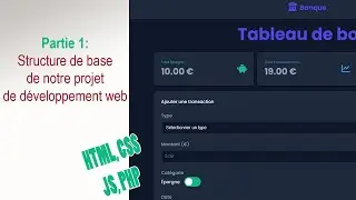 Fullstack #1/27 : Structure de base HTML avec mise en forme CSS (#flexbox )