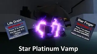 [YBA] Star Platinum Vamp Showcase + Build