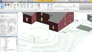 Revit Dersi 41 Arazi Modelleme-Revit Lesson 41 Toposurface modelling