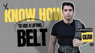 HOW, WHEN, & WHY TO USE A WEIGHTLIFTING BELT DURING YOUR WORKOUT #weightlifting #supportivegear #gym