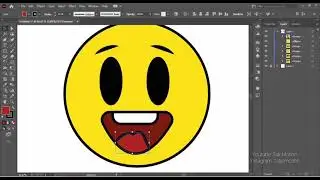 Cute emoji illustrator with tutorial