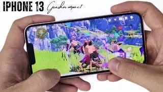iPhone 13 Genshin Impact Battery Drain test | Apple A15 Bionic