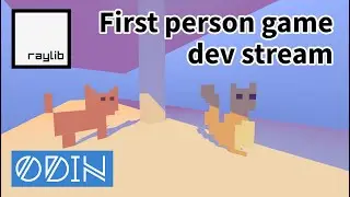 First person gameplay coding + some rendering stuff