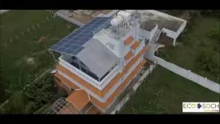 EcoSoch installation using Drone