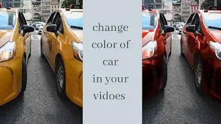 How to change car color in capcut 