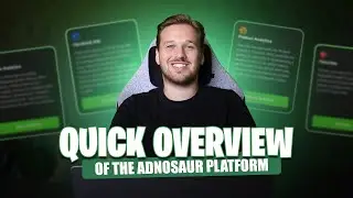 Introduction to Adnosaur - Quick overview of the software [Updated 09-2024]