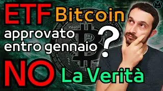 ETF Bitcoin approvato entro gennaio? Analisi Crypto BTC ETH SOL ADA MATIC INJ KAS