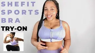 SHEFIT SPORTS BRA TRY-ON / UNBOXING REVIEW | IS IT WORTH IT? (34-36 DDD)