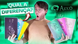 TESTEI TODOS OS SWITCHES DA AKKO!