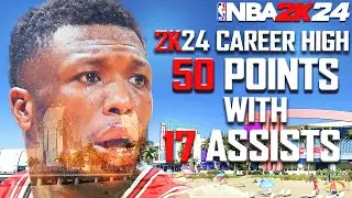 I DROPPED 50 on Nate Robinson & MADE him QUIT in NBA 2K24 with the BEST build in the GAME!