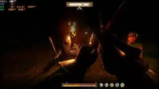 Kingdom Come Deliverance 1v3 night fight (modded combat)