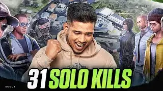31 KILLS IN SOLO vs SQUAD
