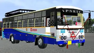 NEW APSRTC EXPRESS BS6 BUS MOD RELEASED FOR BUSSID