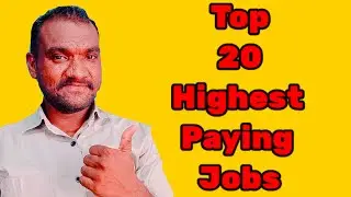 20 Highest Paying Jobs in India..