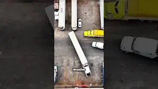 Una maniobra de aparcamiento imposible para un camión 🚛 
