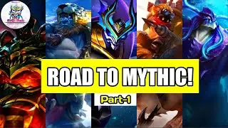 Road To Mythic #1 | Best Heroes To Rank Up Faster Mobile Legends Season 22 | Epic to Legend