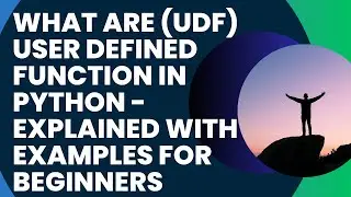 What are UDF User Defined Function in Python  Explained with Examples for Beginners-35