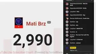 sub count livestream