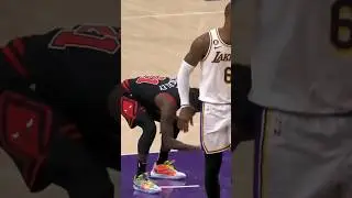 What a disrespect towards LeBron James 😱😱 #nba #shorts #lakers