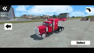 Обзор игры "truck crash simulator".
