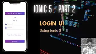 Login UI | Ionic Series | Developers Tutorial |