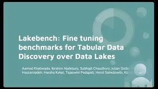 LakeBench: Fine-Tuning Benchmarks for Data Discovery over Data Lakes