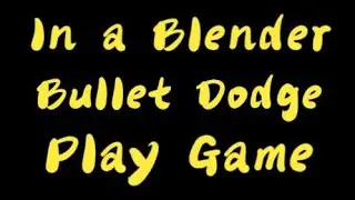 Geometry node - 3.5 Simulation Node - Playing bullet Dodge game in a blender - blender
