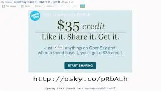 OpenSky: How To Get $35