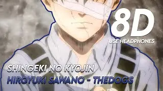 Levi's last goodbye to his squad (AMV) | Attack on Titan Song | Hiroyuki Sawano-TheDOGS | 8D MUSIC 🎧