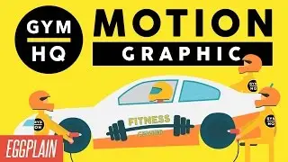 GymHQ Motion Graphic by Eggplain