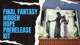 Final Fantasy TCG Prerelease Kit Opening