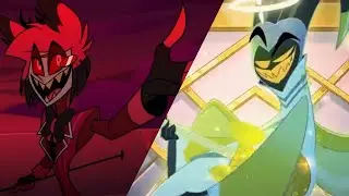 Alastor vs Adam but Adam is Todd from Scott Pilgrim (Anime vs Film) (ITA)